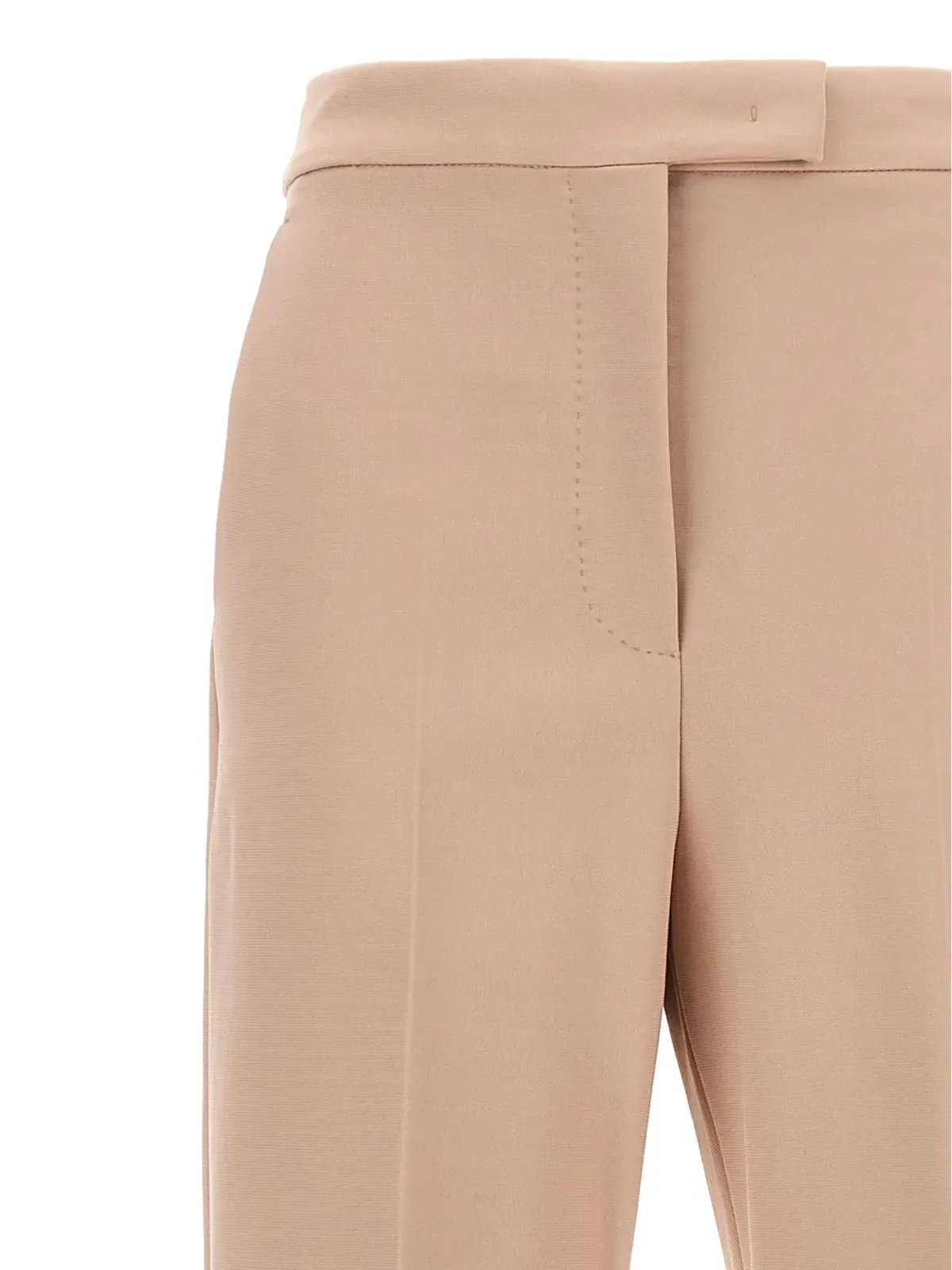 Max Mara プレスド・クリーズパンツ - ピンク - 画像4