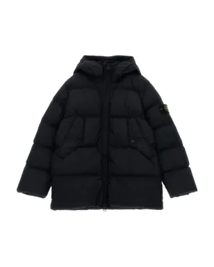 Stone Island Junior キルテッドフード付きジャケット - サムネイル1