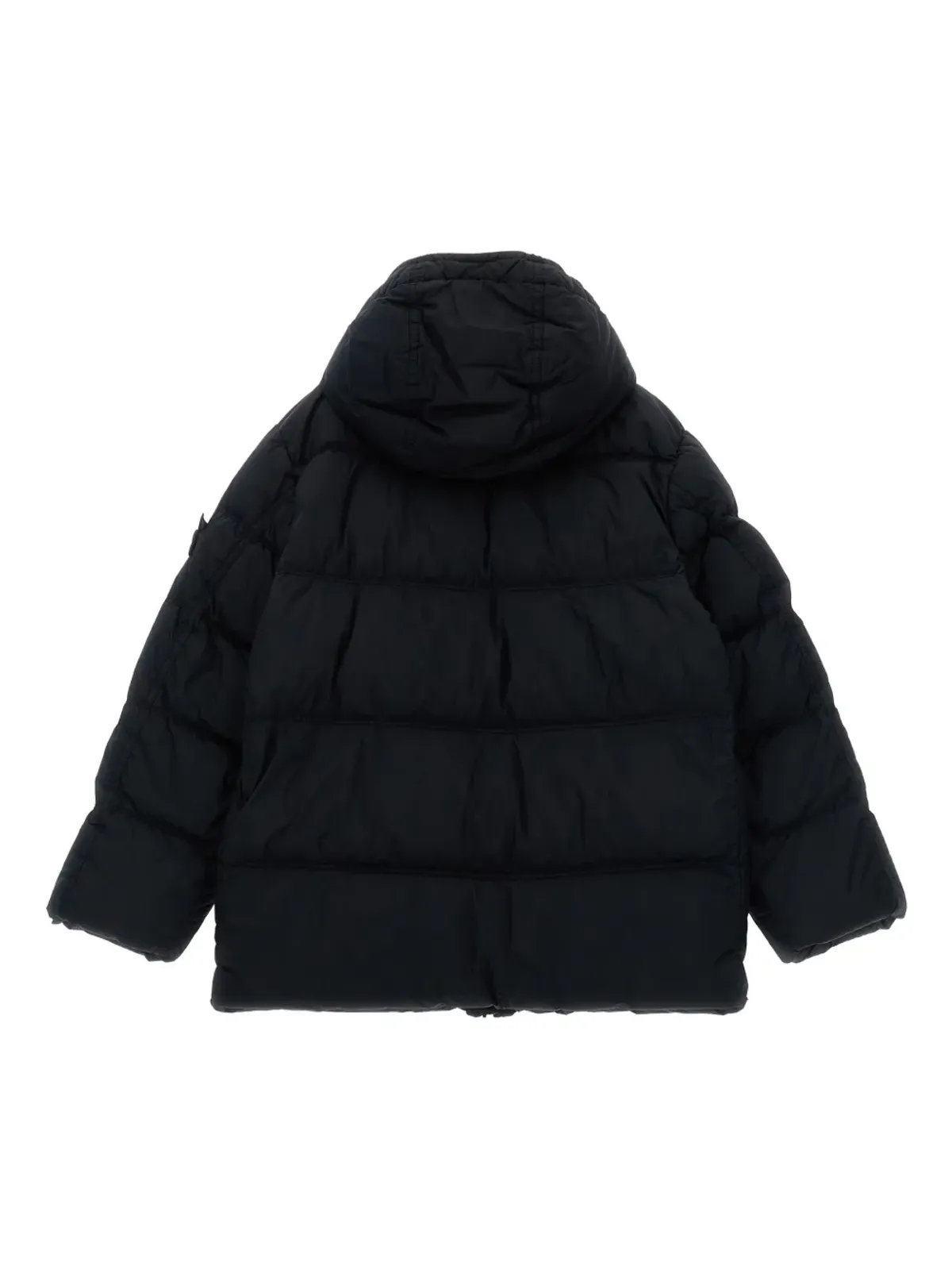 Stone Island Junior キルテッドフード付きジャケット - 画像2