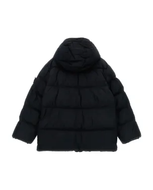 Stone Island Junior キルテッドフード付きジャケット - サムネイル2