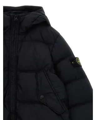 Stone Island Junior キルテッドフード付きジャケット - サムネイル3
