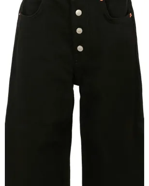 MM6 Maison Margiela Kids ボタンフライデニムジーンズ - サムネイル3