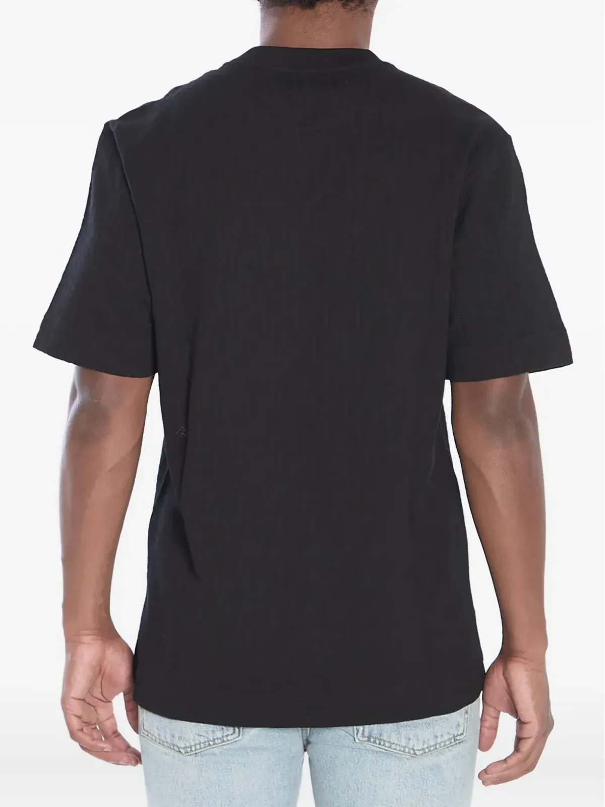 FENDI FFモノグラム コットン Tシャツ - ブラック - 画像4