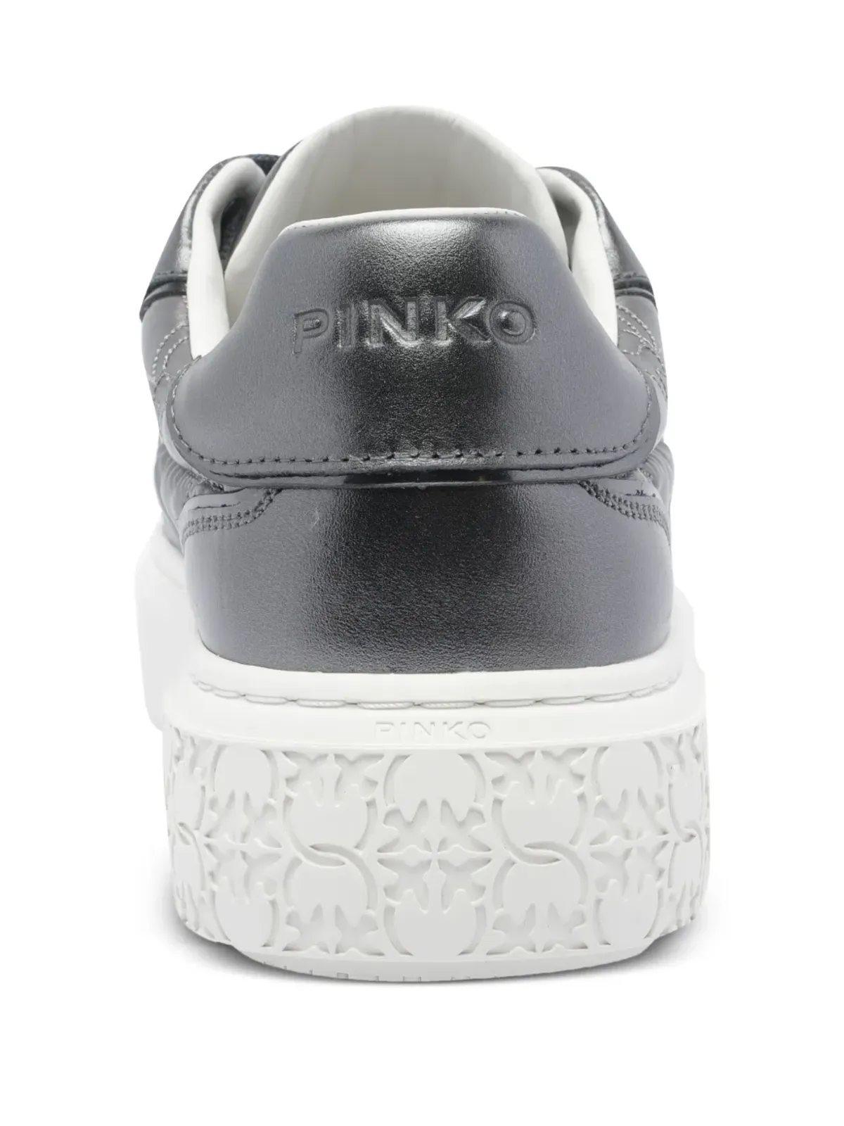 PINKO メタリックプラットフォームスニーカー - グレー - 画像3