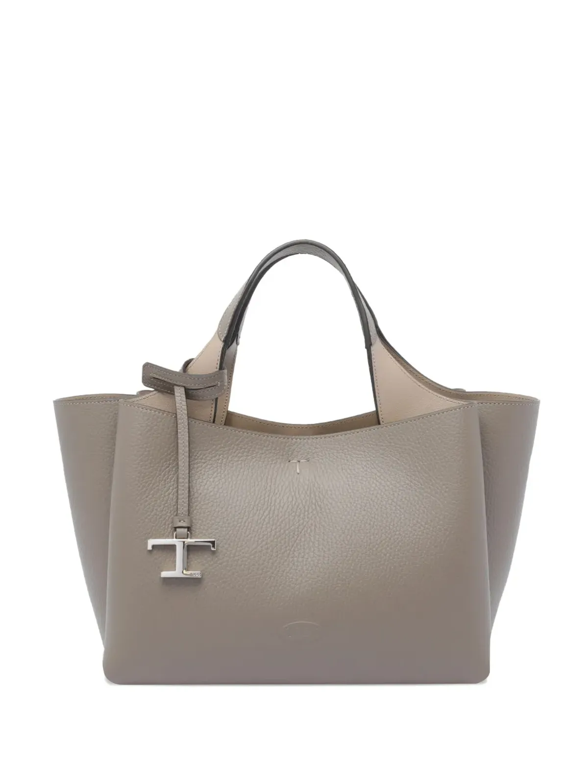 Tod's Tロゴ レザー トートバッグ - 画像1