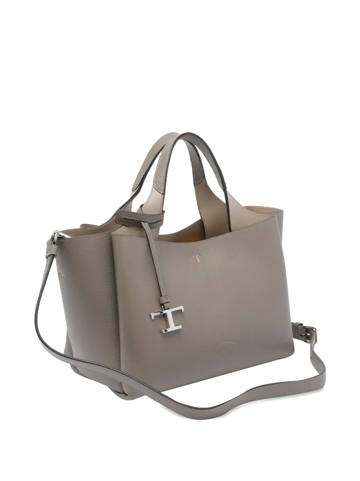 Tod's Tロゴ レザー トートバッグ - 画像3