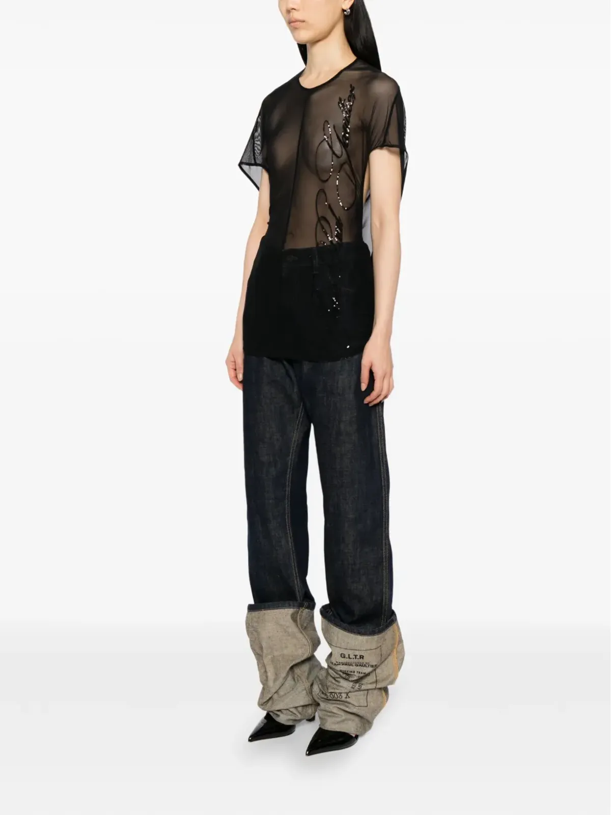 Jean Paul Gaultier ショートスリーブトップ - 画像3
