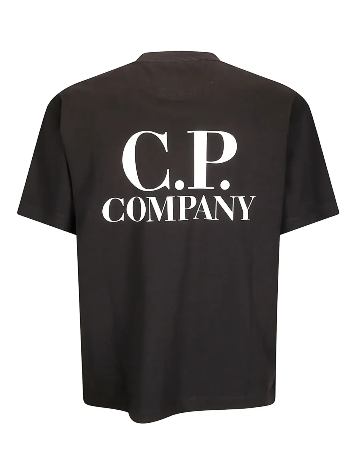 C.P. Company ロゴプリント半袖Tシャツ ブラック - 画像2