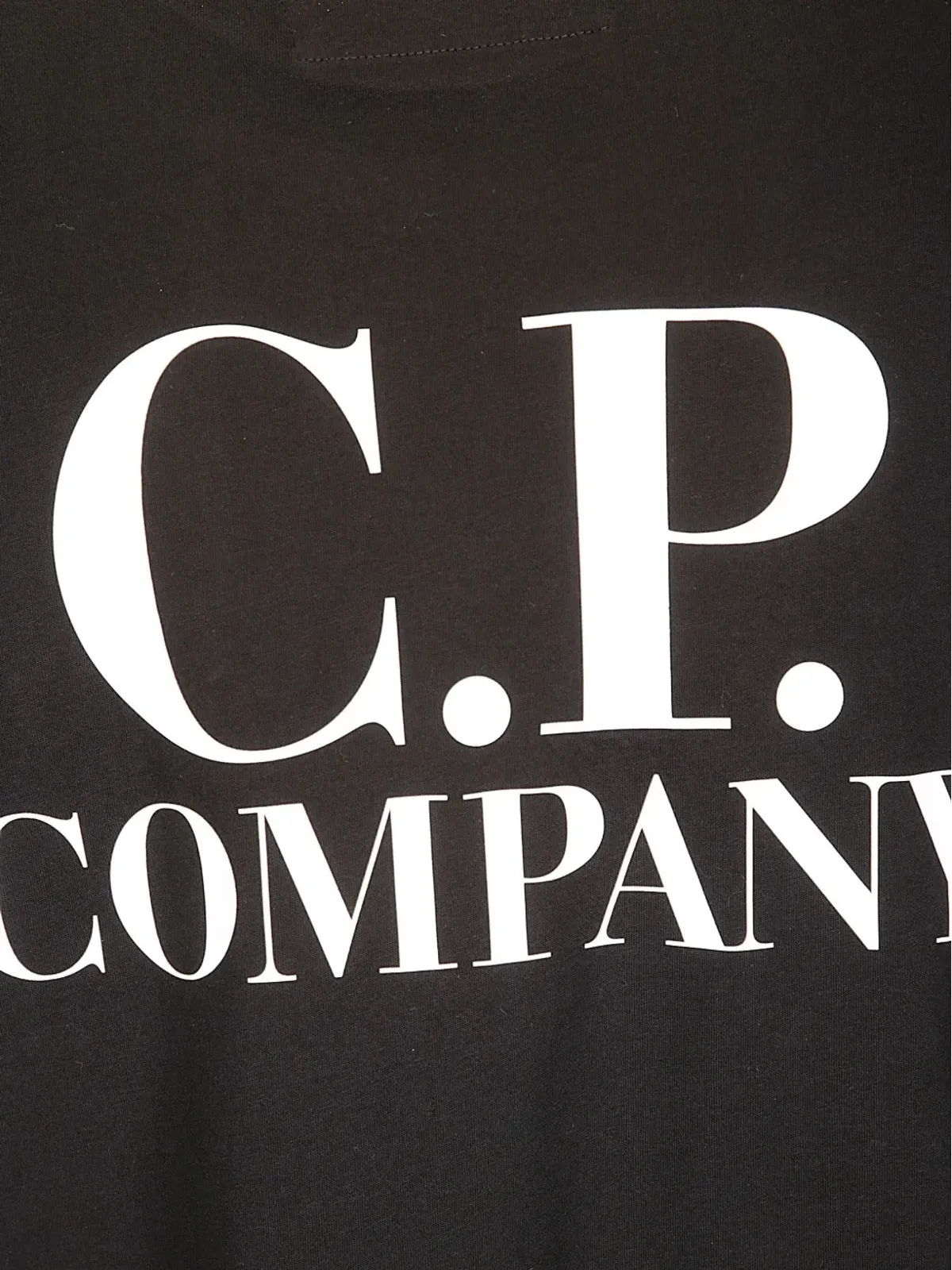 C.P. Company ロゴプリント半袖Tシャツ ブラック - 画像3
