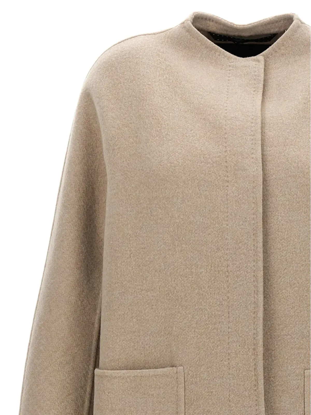 Max Mara パッチポケット カシミア コート - 画像3