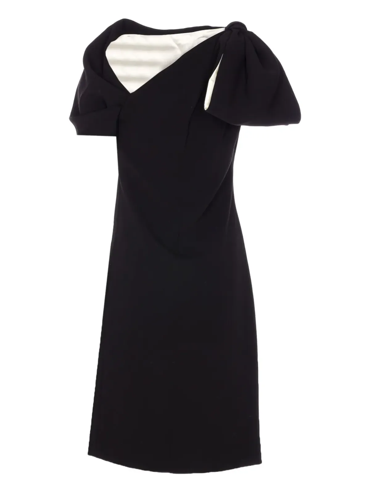 Max Mara ボウディテールのジップ付きミニドレス - 画像2