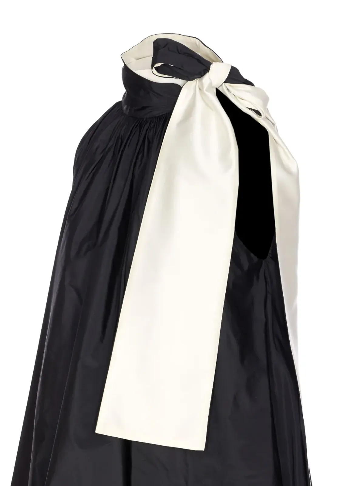 Max Mara ボウディテールのホルターネックドレス - 画像3