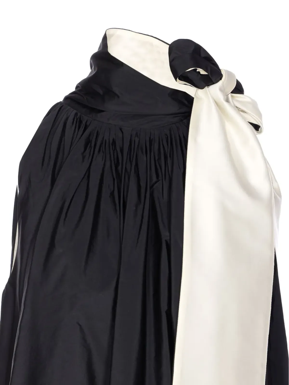 Max Mara ボウディテールのホルターネックドレス - 画像4