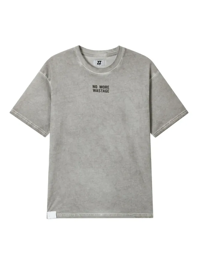 izzue izzue 酸洗いコットンTシャツ - グレーの商品画像