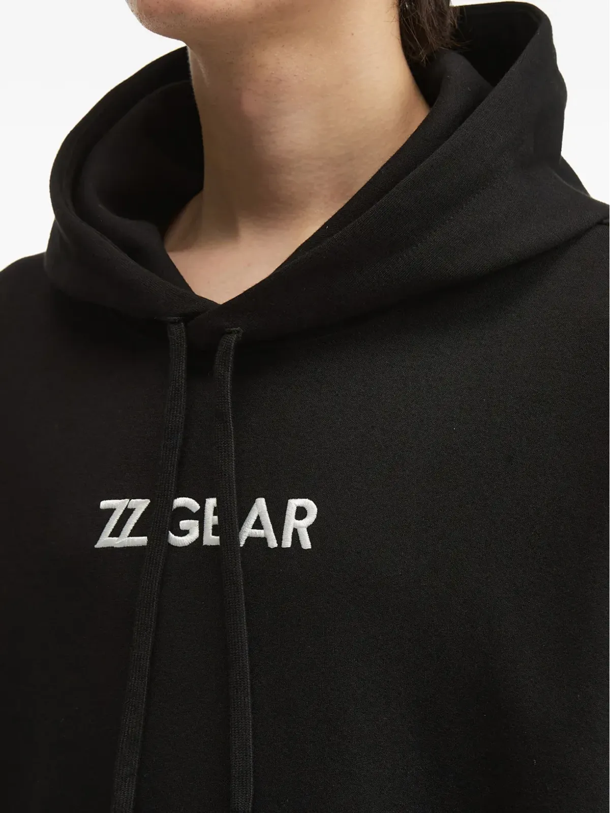 izzue 刺繍ロゴ入りフーディ - 画像5