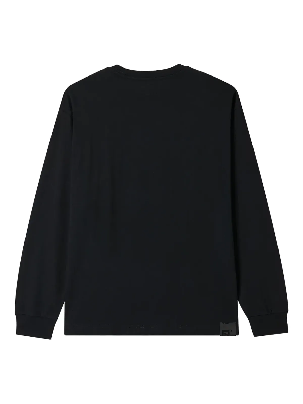 izzue text graphic-print cotton sweatshirt - Black - 画像2