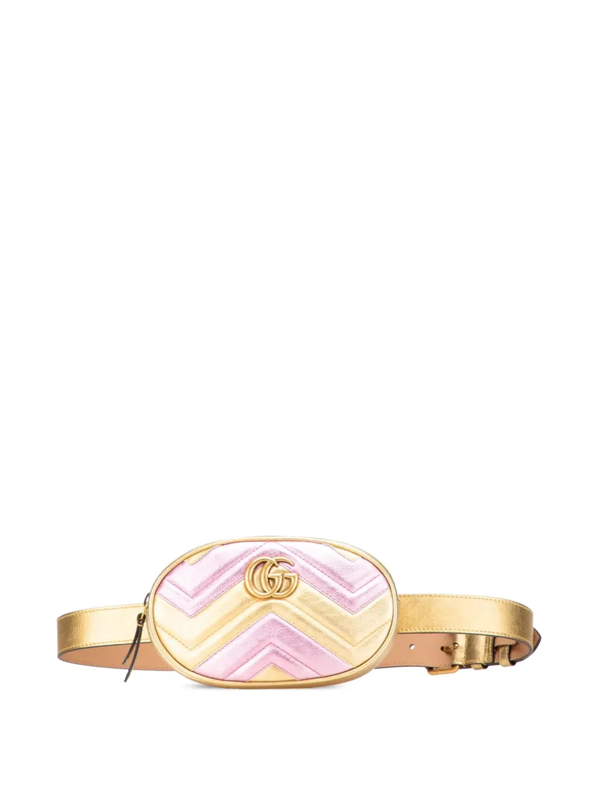 Gucci Pre-Owned GG Marmont マテラッセ レザー ベルトバッグ - 画像1