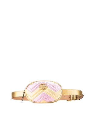 Gucci Pre-Owned GG Marmont マテラッセ レザー ベルトバッグ - サムネイル1