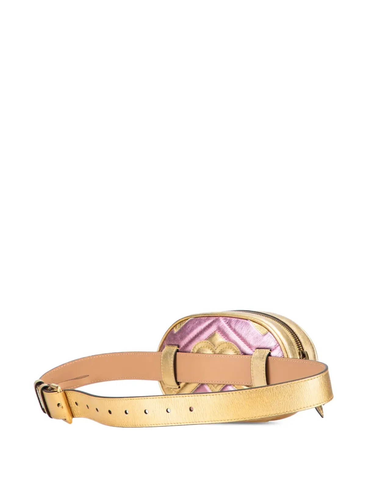 Gucci Pre-Owned GG Marmont マテラッセ レザー ベルトバッグ - 画像3