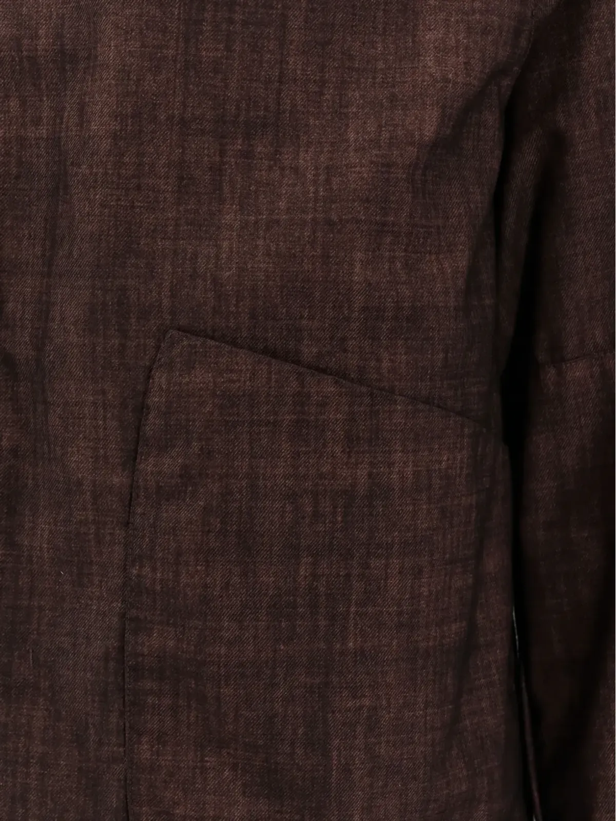 Massimo Osti Studio ウールジャケット（ブラウン） - 画像3