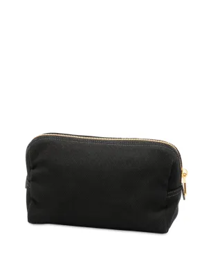 Prada ビンテージ Canapa ロゴ ポーチ ブラック - サムネイル3