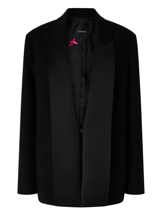 PINKO PINKO ショールカラー ブレザー ブラックの商品画像