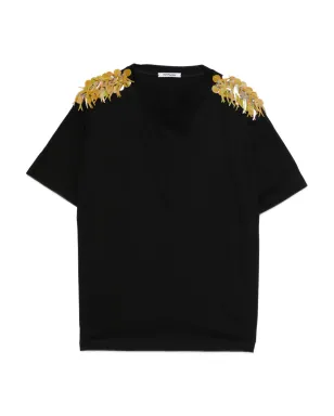 Parlor スパンコールアップリケTシャツ - サムネイル1