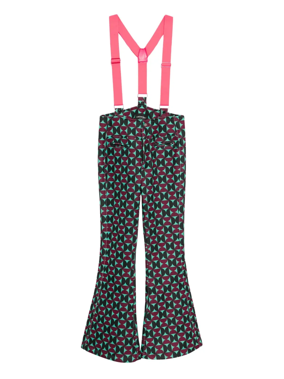 Cynthia Rowley アールヌーボー スキーパンツ - グリーン - 画像1