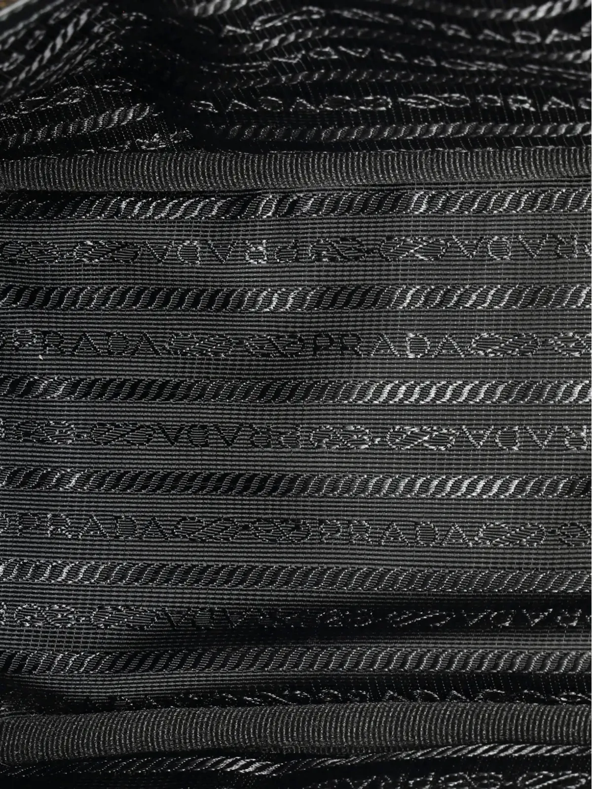 Prada ビンテージ Symbole Jacquard ミニトートバッグ - ブラック - 画像4