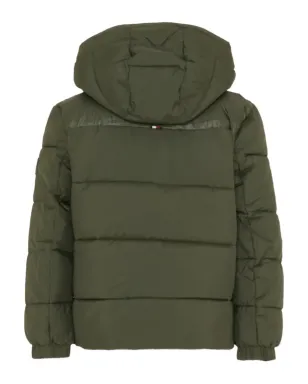Tommy Hilfiger Junior ボタン留めフード付きジャケット - サムネイル2