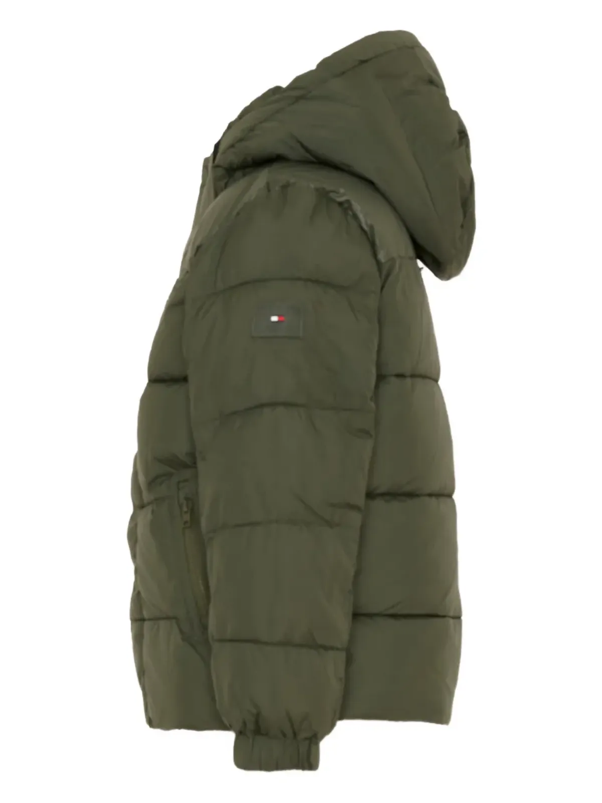 Tommy Hilfiger Junior ボタン留めフード付きジャケット - 画像3