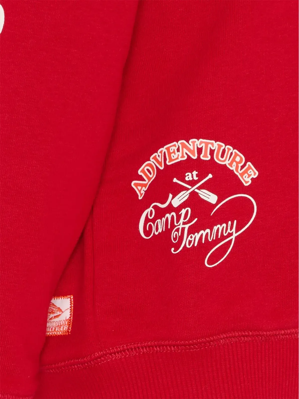 Tommy Hilfiger Junior ロングスリーブ ラウンドネック スウェットシャツ - レッド - 画像5