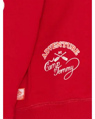 Tommy Hilfiger Junior ロングスリーブ ラウンドネック スウェットシャツ - レッド - サムネイル5