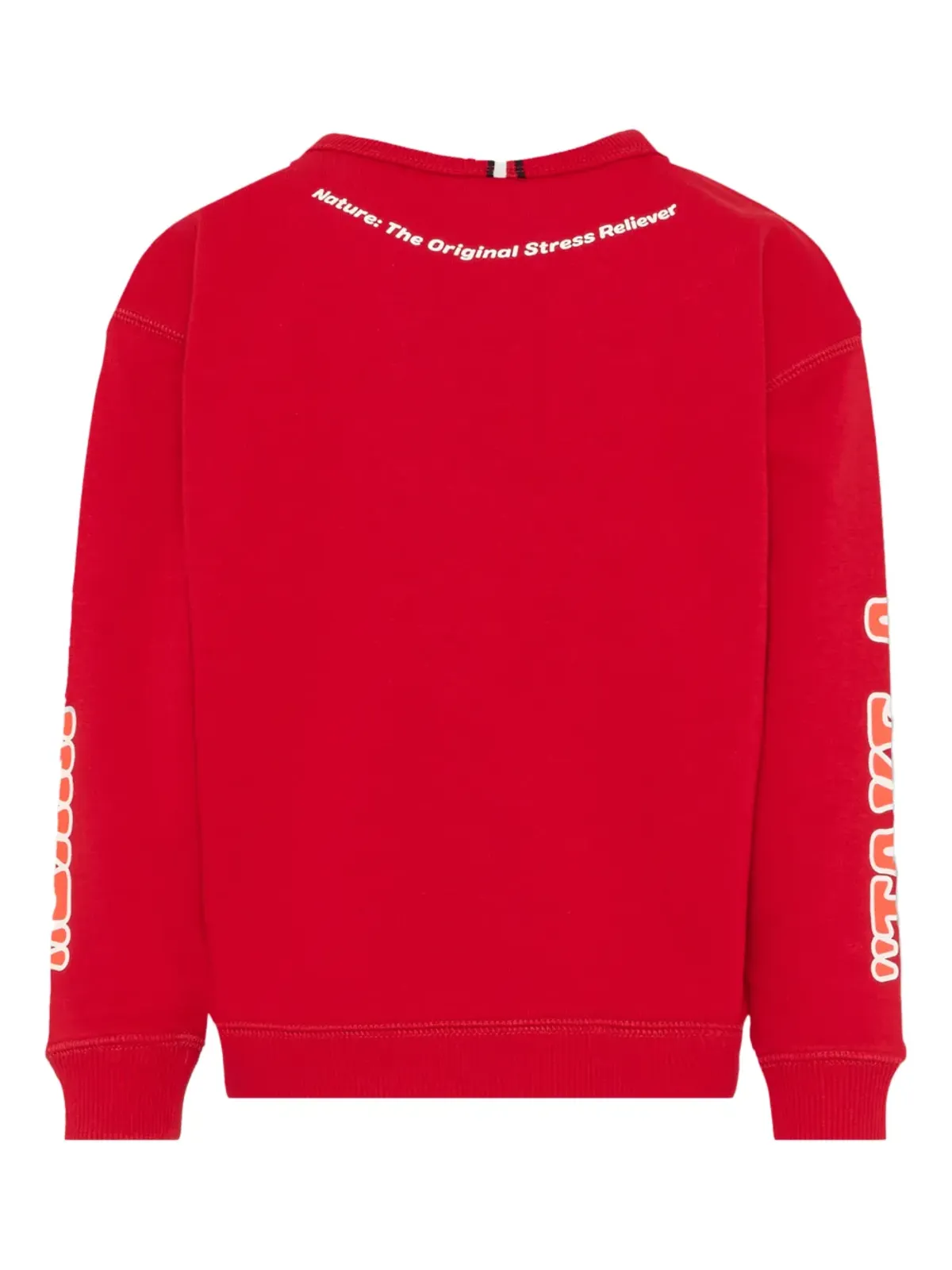 Tommy Hilfiger Junior ロングスリーブ ラウンドネック スウェットシャツ - レッド - 画像2