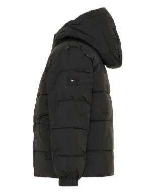 Tommy Hilfiger Junior フード付き長袖ジャケット - ブラック - サムネイル3