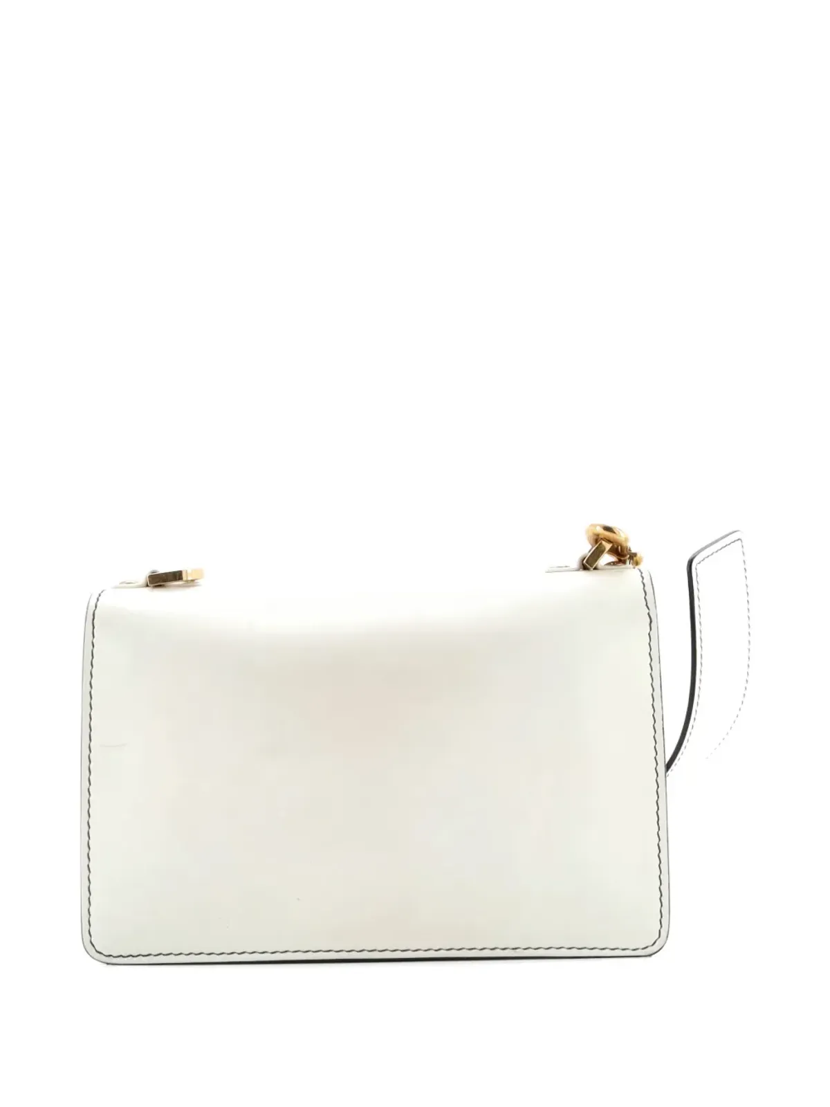Christian Dior ビンテージ J'Adior フラップバッグ レザー ストラップ付き ミディアム ショルダーバッグ - ホワイト - 画像2