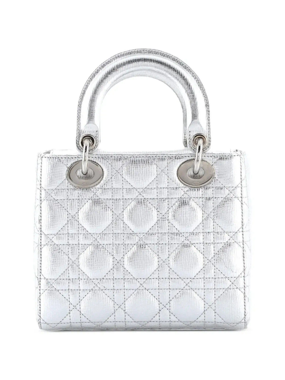Christian Dior ビンテージ My Lady Dior バッグ キャナンジュ キルティッド レザー サッチェル - 画像2