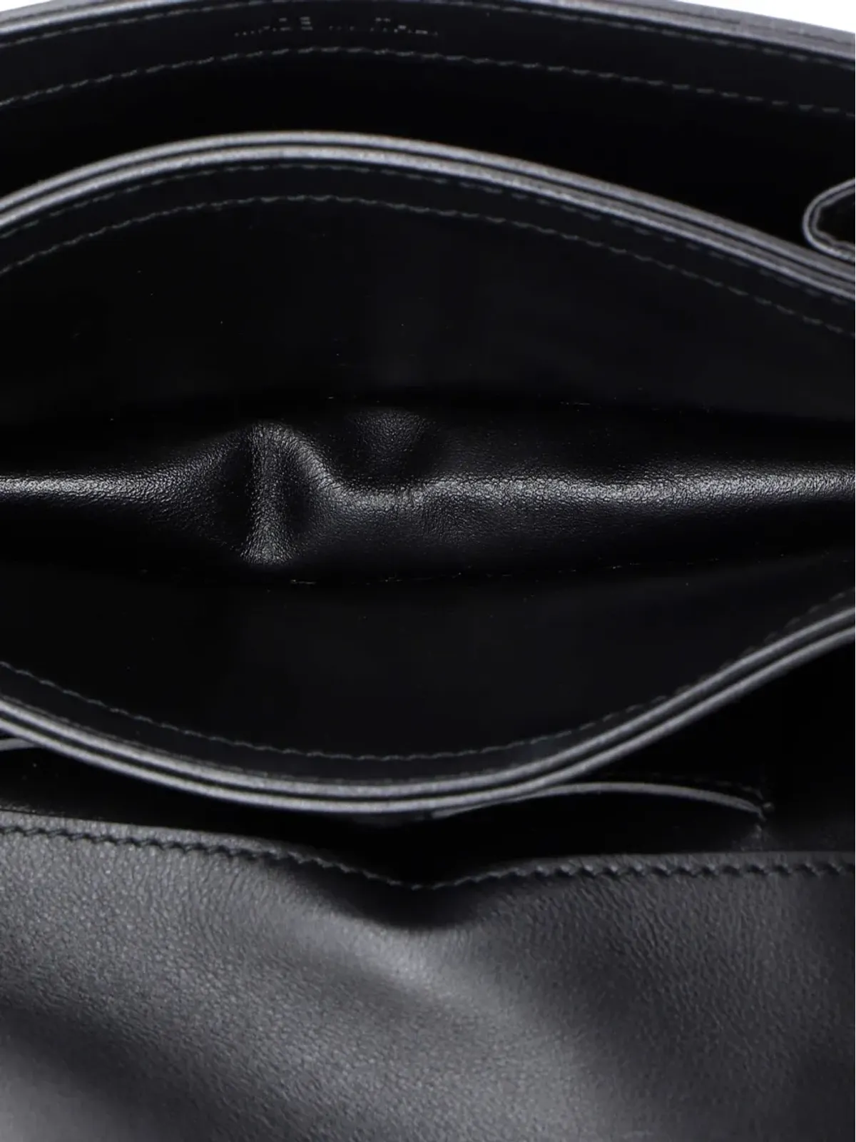 Christian Dior ビンテージ ビー レザー クラッチバッグ - ブラック - 画像5