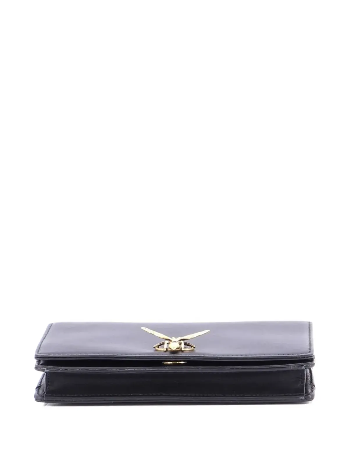 Christian Dior ビンテージ ビー レザー クラッチバッグ - ブラック - 画像3