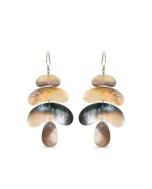 Ten Thousand Things 18K イエローゴールド Totem パール フラット イヤリング - サムネイル1