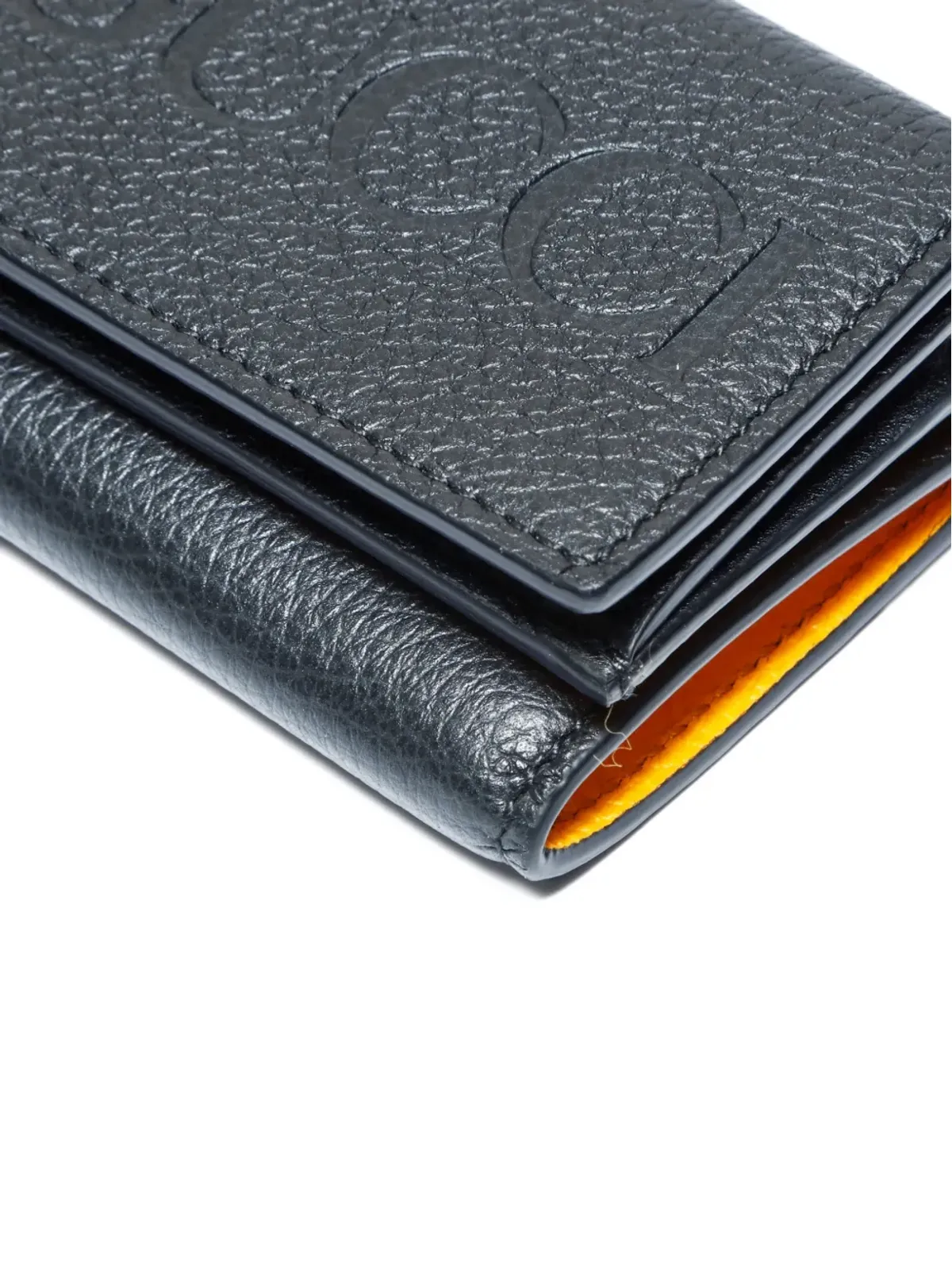 Gucci ビンテージ 2020-2025 ロゴ レザー ウォレット - ブラック - 画像5