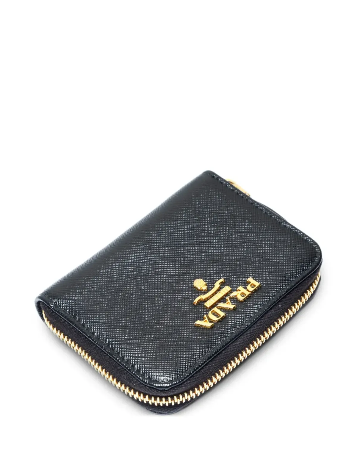Prada ビンテージ 2020-2025 サフィアーノ ジップウォレット - ブラック - 画像3