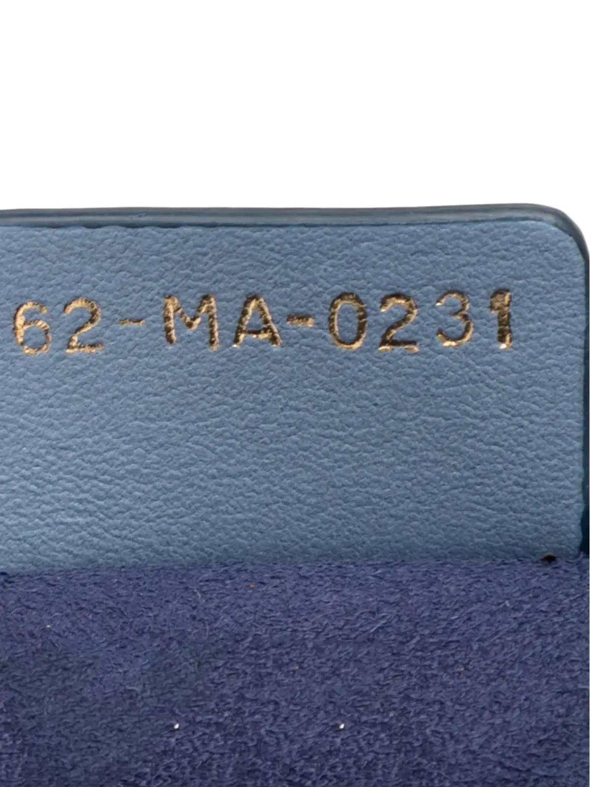 Christian Dior ビンテージ 2021年 ミディアム オンブレ エンボスド レザー ブックトートバッグ ブルー - 画像5