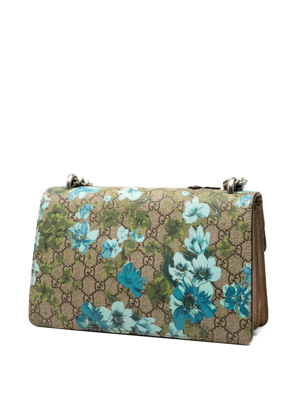 Gucci ビンテージ 2016-2025 GG Supreme Blooms and Bee Dionysus ショルダーバッグ - ブラウン - 画像3