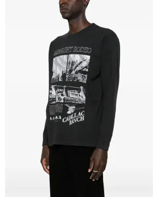 MIDNIGHT RODEO グラフィック長袖Tシャツ - サムネイル3