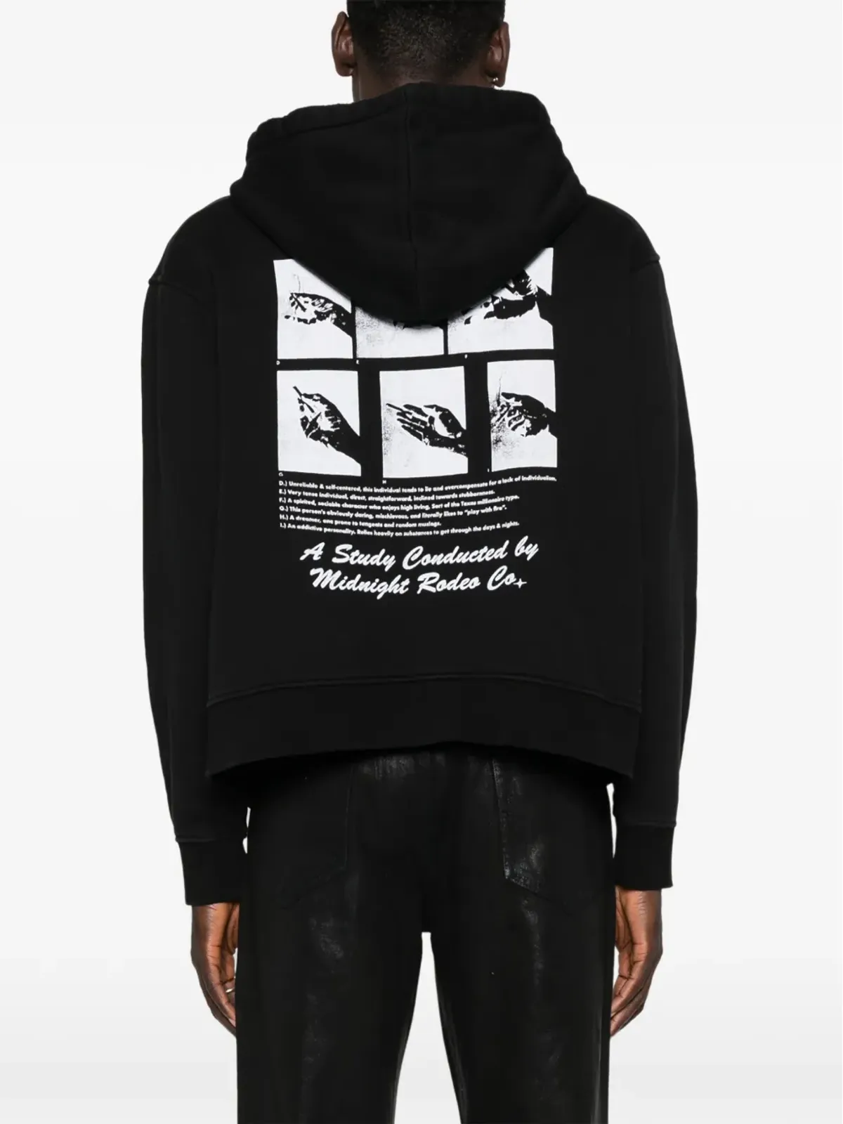 MIDNIGHT RODEO graphic hoodie - 画像4