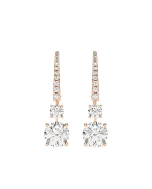 Tilla 14K ローズゴールド ダングリング ピアス - ピンク - サムネイル1