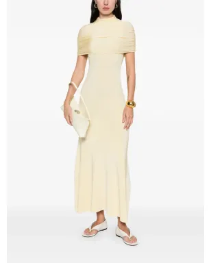 Roland Mouret カットアウト ミディドレス - イエロー - サムネイル2