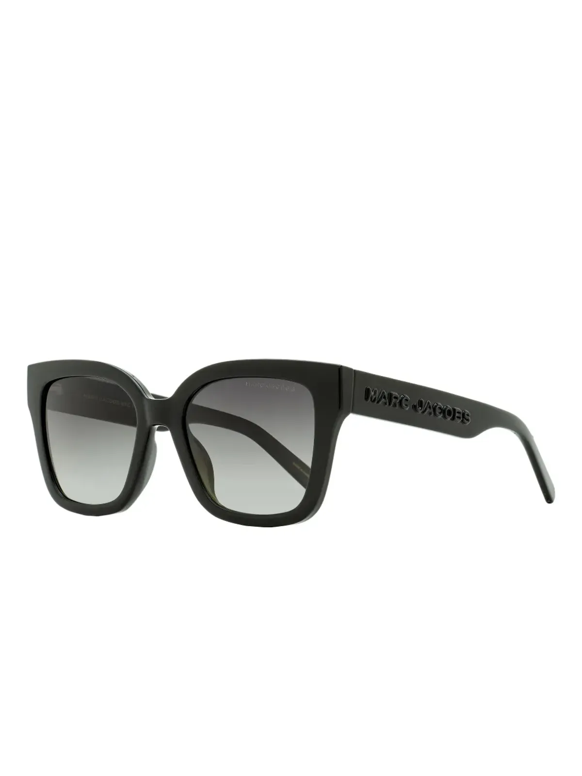 Marc Jacobs Eyewear ステップドブロウ スクエアフレーム サングラス - 画像2