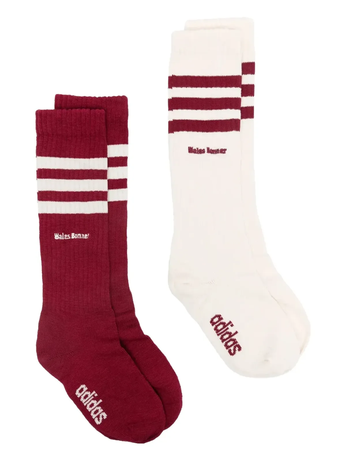 adidas x Wales Boner 3ストライプ ソックス - 画像1